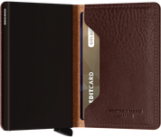 Secrid Slim Wallet Veg. Espresso Brown