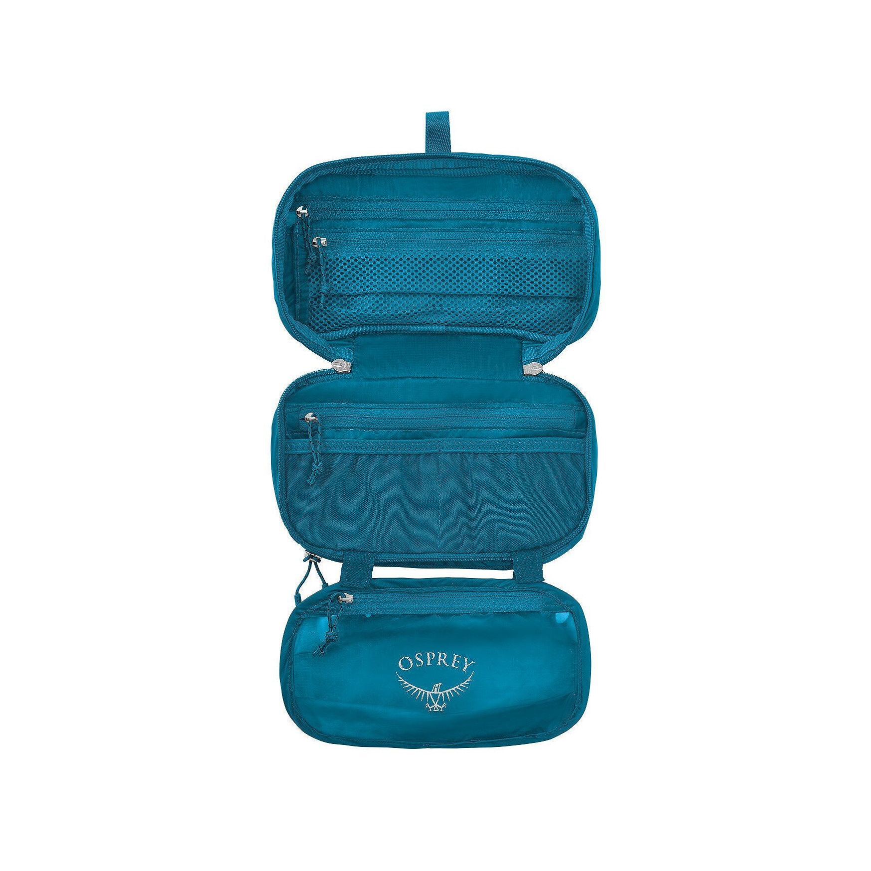 Osprey Ultralight Zip Organizer Hanging Toiletry Kit - Waterfront Blue