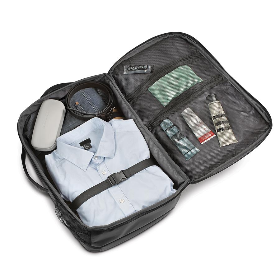 Solo New York Grand Travel TSA Backpack- Grey - Irv’s Luggage
